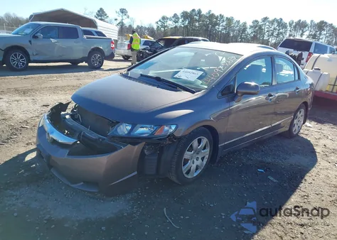 2010 Honda Civic Lx из США, поврежденный, VIN 19XFA1F59AE079130